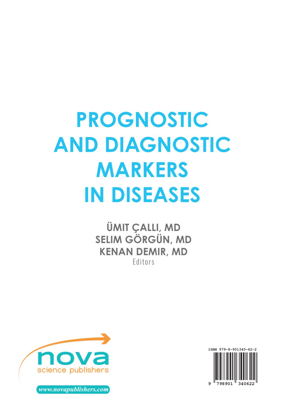 Prognostic and Diagnostic Markers in Diseases – Nova Science Publishers